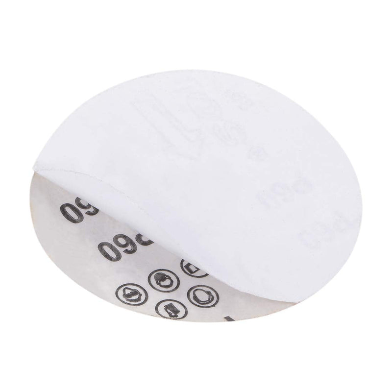 uxcell 5-Inch PSA Sanding Disc Aluminum Oxide Adhesive Back Sandpaper 60 Grit 15 Pcs - NewNest Australia