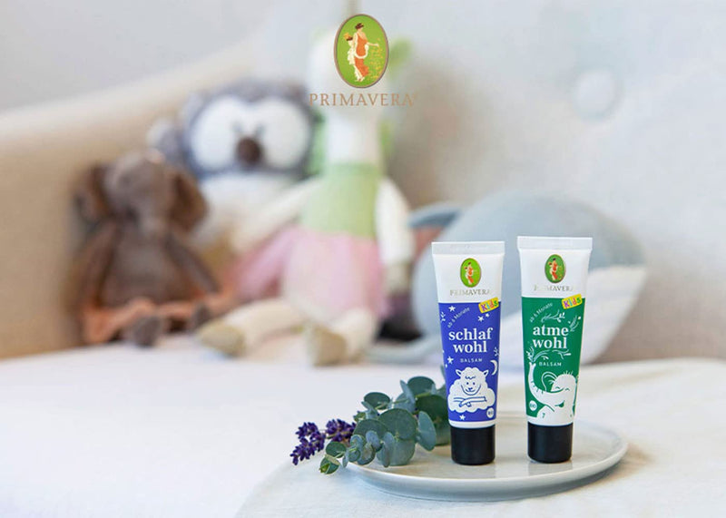 PRIMAVERA Atmewohl Organic Baby & Children Balm 30 ml - Cold Balm with Thyme, Myrtle and Cajeput 30 ml (Pack of 1) - NewNest Australia