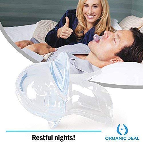 Anti Snore Devices Tongue Retainer - Sleep Aid to Breathe Rigth and Eliminate Snoring! - Sleep Well W/This Mouth Guard More Effective Than Nasal Strips Or Spray! - Snoring Aids for Men & Women - NewNest Australia