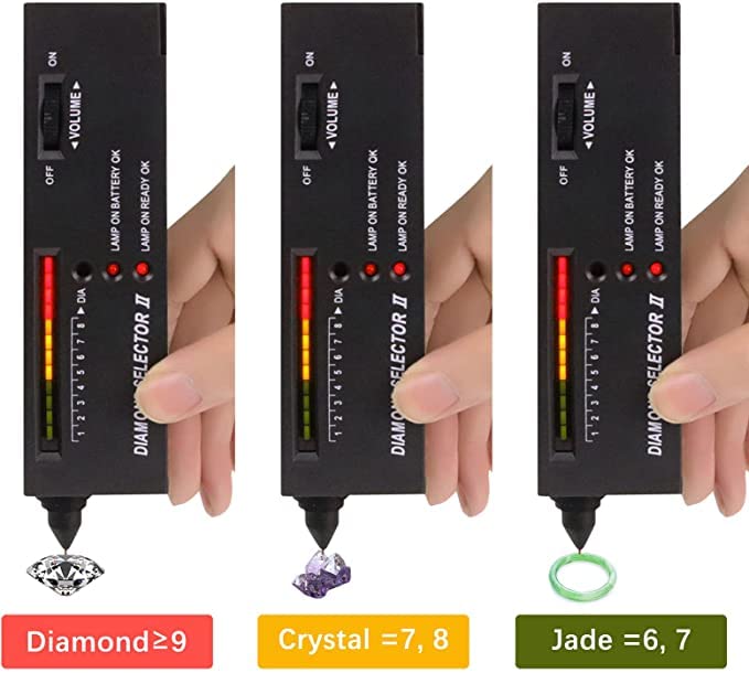 Best Sellers Diamond Tester Pen,High Accuracy Jewelry Diamond Tester Tool for Novice and Expert, Thermal Conductivity Meter(Diamond Tester) - NewNest Australia
