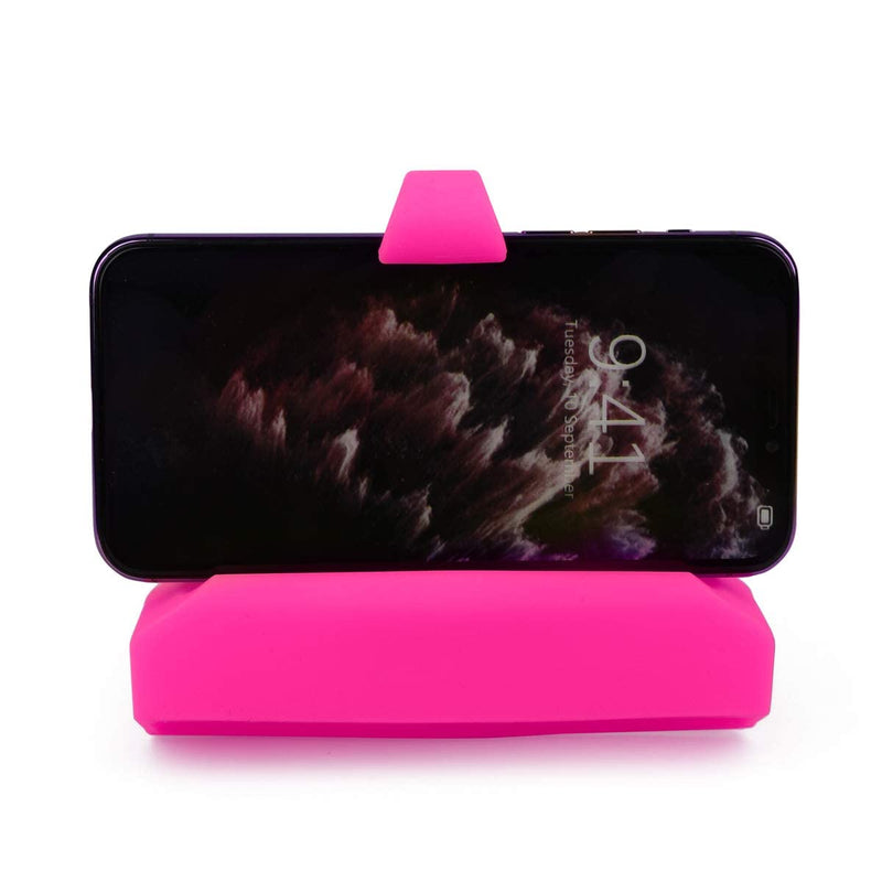 Phone Holder Made for PM5 Monitors of Concept 2 Rower, SkiErg and BikeErg - Silicone Smartphone Cradle Compatible with Concept 2 Rowing Machine. Ideal Rower Accessories pink - NewNest Australia