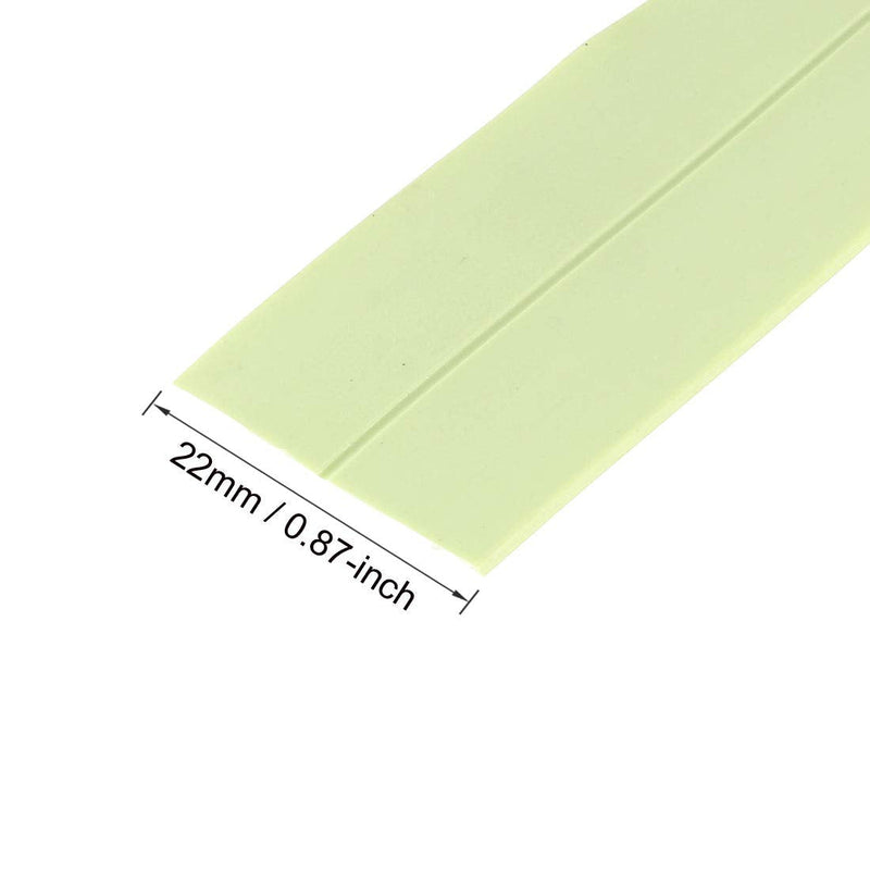 uxcell Caulk Strip Flexible Self Adhesive Tape for Bathroom Toilet Kitchen and Wall Sealing 10.5ft Length, 22mm Width (Green, 2 Pcs) 3.2mx22mm Green - NewNest Australia