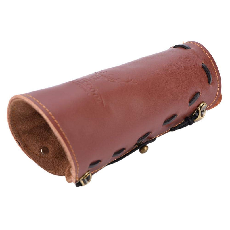 Hoseten Archery Armguard, Arm Guards for Archery Leather Bracers Leather Arm Guards, for Adolescent for Children Protective Gear - NewNest Australia