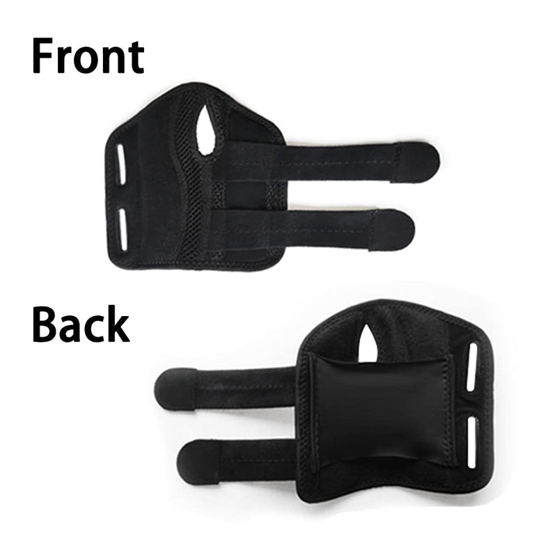 HYCOPROT Wrist Support with Metal Splint, Adjustable Breathable Wrist Splint, Wrist Brace for Sprains, RSI, Arthritis and Tendonitis (L/XL, Black, Right) Black-Right Hand L/XL (Pack of 1) - NewNest Australia