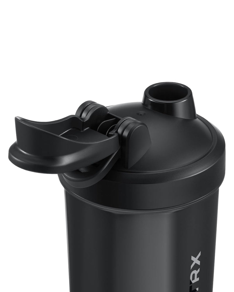 VOLTRX Protein Shaker Bottle, Titanus USB C Rechargeable Electric Protein Shake Mixer, Shaker Cups for Protein Shakes and Meal Replacement Shakes, BPA Free, 24oz Black - NewNest Australia