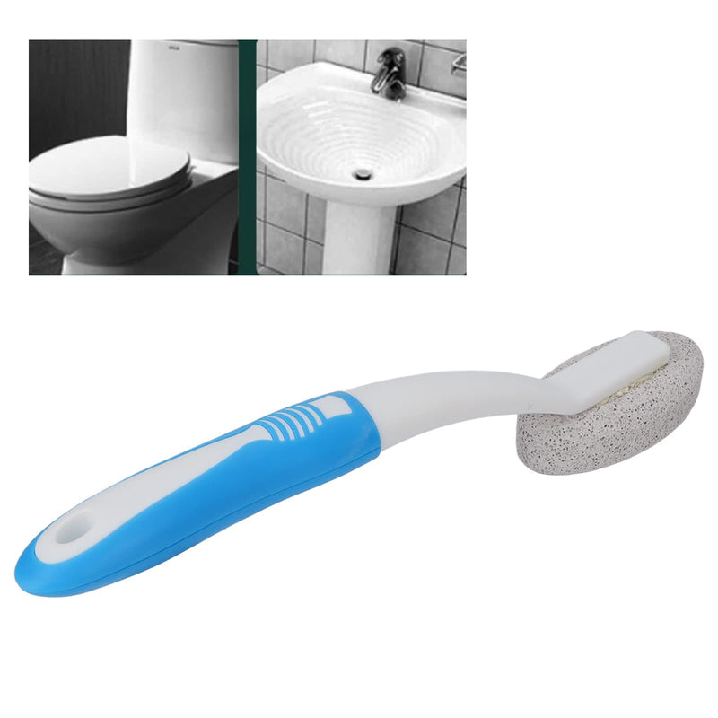 Alvinlite Pumice Stone Toilet Cleaner, Pumice Stone Toilet Brush, Toilet Stain Remover, Heavy Duty Toilet Scrubber, Limescale Remover With Long Handle For Toilet, Bathtub - NewNest Australia