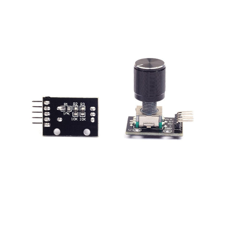 Cylewet 5Pcs KY-040 Rotary Encoder Module with 15×16.5 mm with Knob Cap for Arduino (Pack of 5) CYT1062 - NewNest Australia