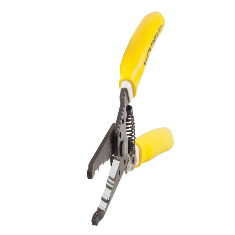 Klein Tools K1412 Wire Cutter / Wire Stripper, Dual NM Cable Stripper / Cutter Cuts Solid Copper Wire, Strips 12 and 14 AWG Solid Wire NM-B Cable - NewNest Australia