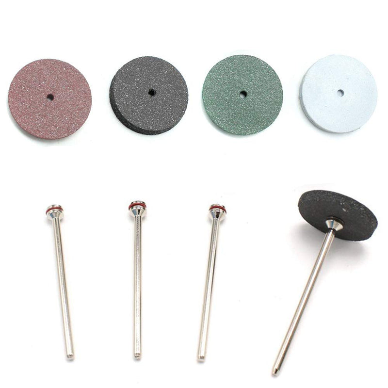 SaferCCTV 7/8 Inch Polishing Wheels Kit,40 Pcs Dental Lab Polishing Wheels Silicone Rubber Polishers Assortment Kit,12 Pcs Mandrel Shank Perfect for Rotary Hand Pieces Dremel Rotary Tool,52 Pcs - NewNest Australia