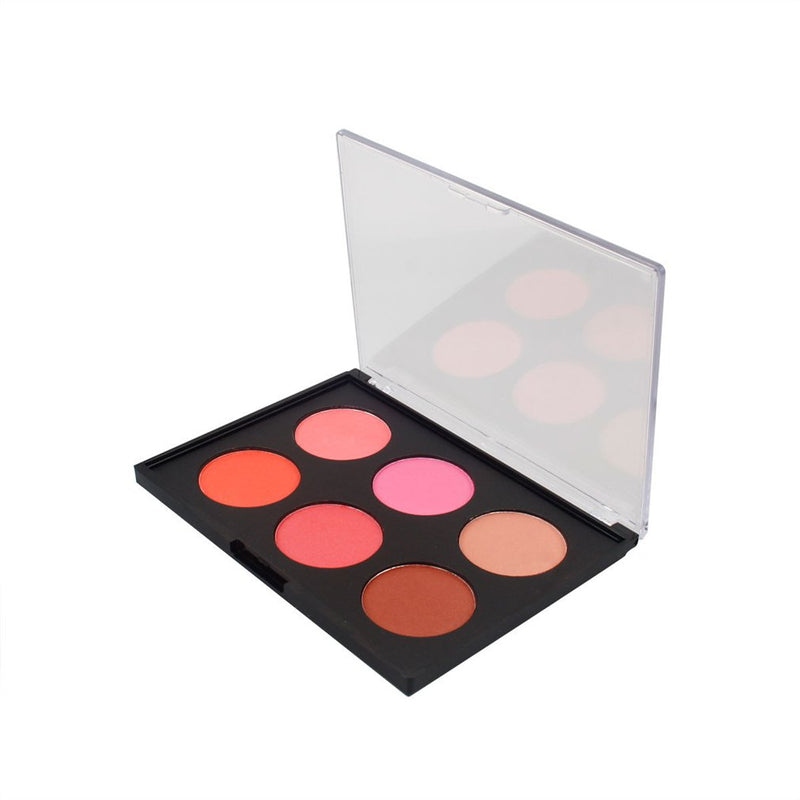 FantasyDay® Professional 6 Colors Pressed Powder Blush Cheeks Blushers Makeup Palette Contouring Kit #1 - Ideal for Professional and Daily Use #2 - NewNest Australia