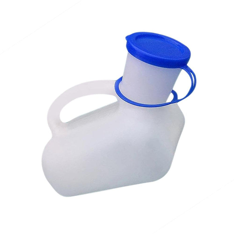 Urine Bottle for Men and Women, 1000 ml Portable Emergency Urinal Toilet with Carry Handle for Travel, Camping, Outdoor, Car Travel, Mobile Toilet for Men/Women/Children - NewNest Australia