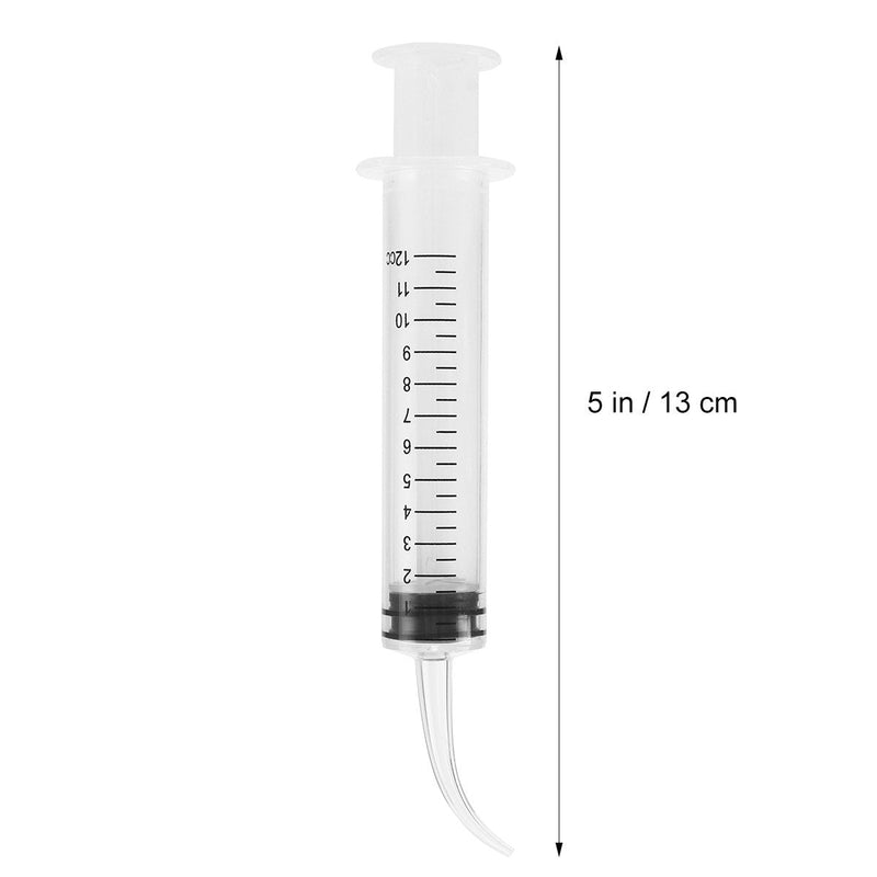 SUPVOX 8 Pcs Disposable Dental Irrigation Syringe Oral Irrigator Syringe with Curved Tip for Dental Oral Care - NewNest Australia