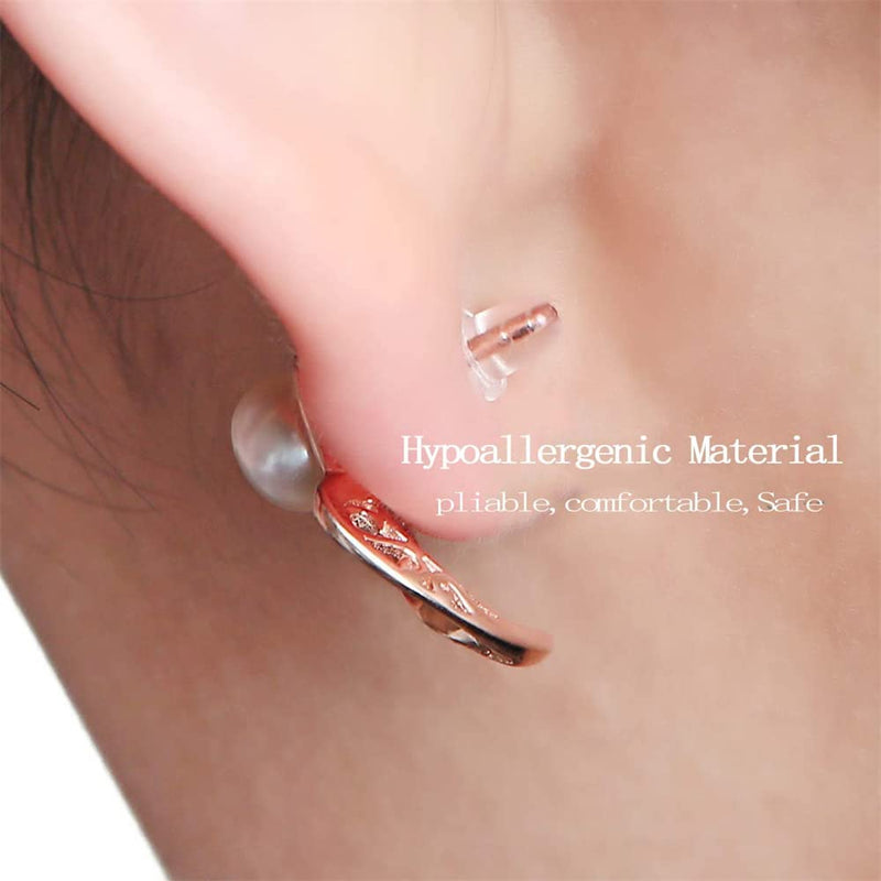 Earring Backs,Back Earrings Earring Backings Earring Backs Rubber Earring Backs Replacements Back Earrings for Women (100) 100 - NewNest Australia
