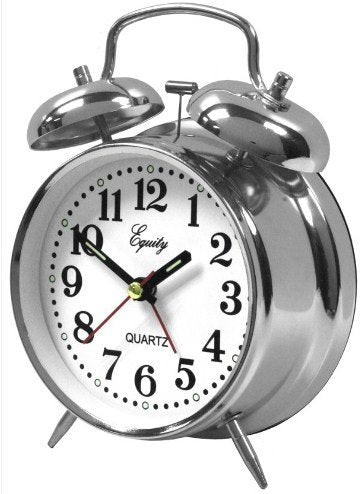 NewNest Australia - Equity by La Crosse Analog Twin Bell Alarm Clock 