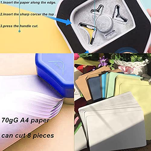 Paper Corner Rounder 3 in 1 （R4mm+R7mm+R10mm）， Corner Punches for Paper Crafts， Corner Cutter ，Envelope Punch Board ，Hole Puncher， Laminate, DIY Projects, Photo Cutter,Card Making and Scrapbooking - NewNest Australia