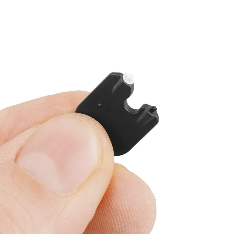 Pack of 30 JB White ProWax MiniFit Cerumen Filters for Hearing Aids Compatible with Oticon, Bernafon and Auditio Hearing Aids, 5 x Disk with 6 Tools and 6 Filters, Black - NewNest Australia
