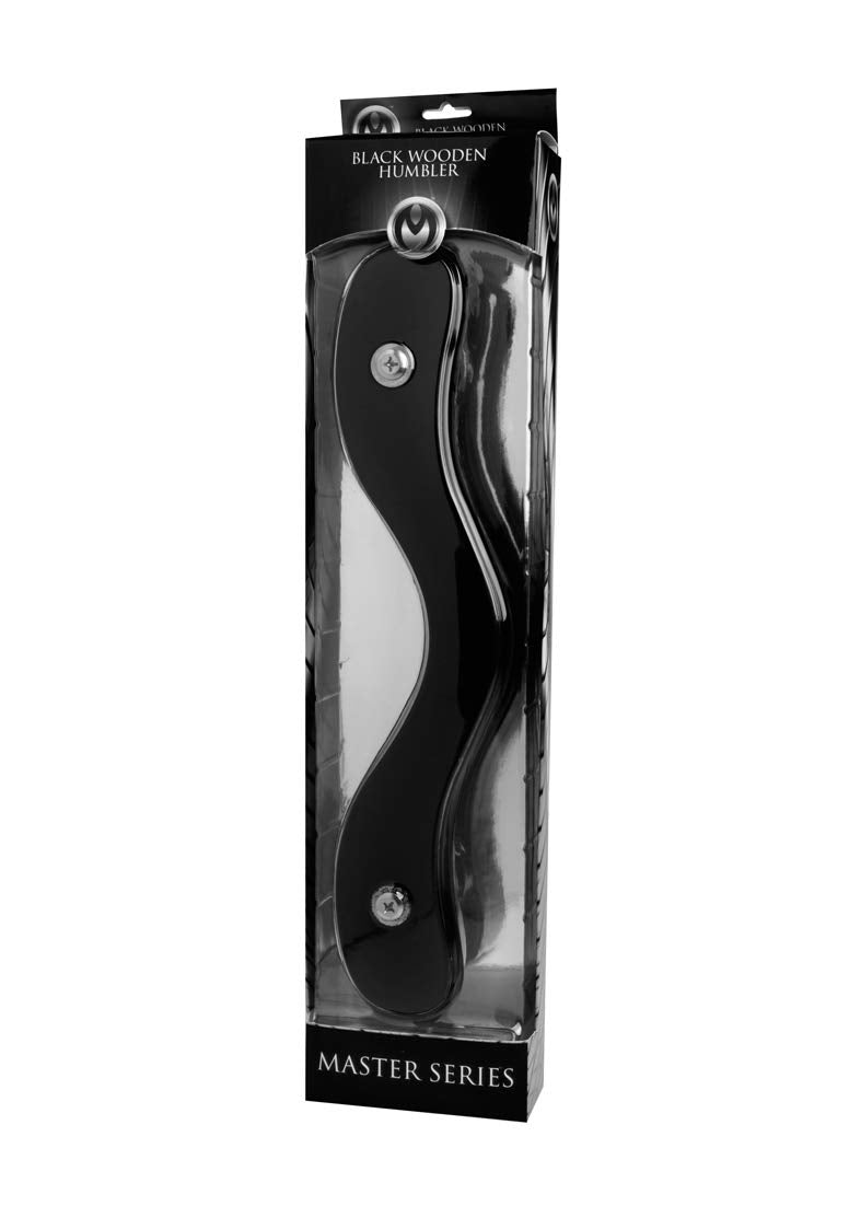 Master Series The Enforcer Black Wooden BDSM Humbler (ad737) - NewNest Australia