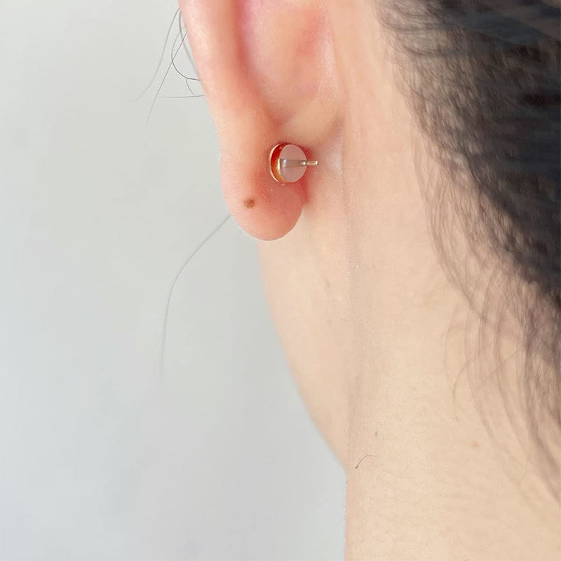 DELECOE 12pcs Gold Soft Silicone Earring Backs for Studs Gold Belt Rubber Earring Backs Replacements Hypoallergenic Safety Plastic Earring Back for Studs Earring Hoops Fish Hook - NewNest Australia