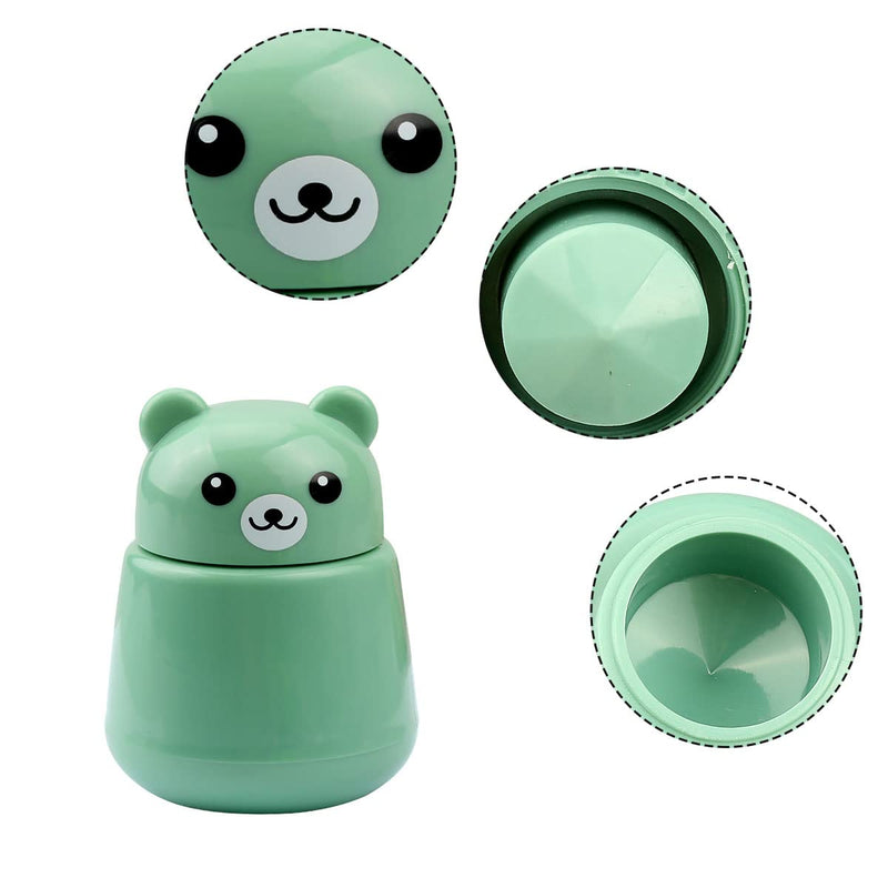 Jagowa 1PCS Pill Crusher Medicine Grinder Multiple Tablets Cute Bear Shape Crushes Pills Tablets to Powder for Family Kids Pets(Blue Pink) Blue - NewNest Australia