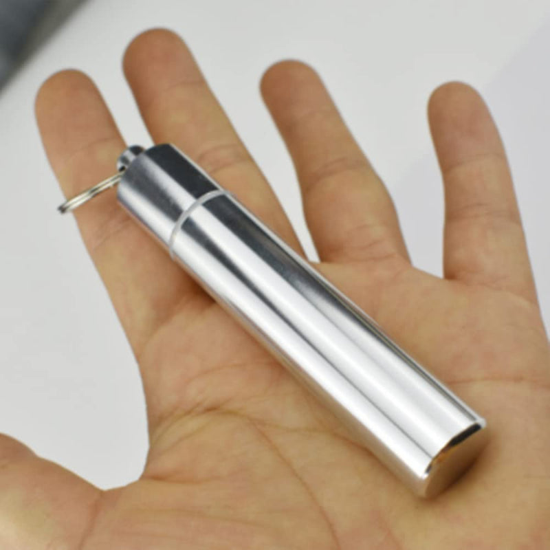 2 Set/ 6Pcs Pocket Toothpick Holder Keychain Toothpicks Set Titanium Toothpick Cleaning Tooth Hook Scraper Metal Toothpick Holder Dental Picks for Camping Picnic Outdoor - NewNest Australia