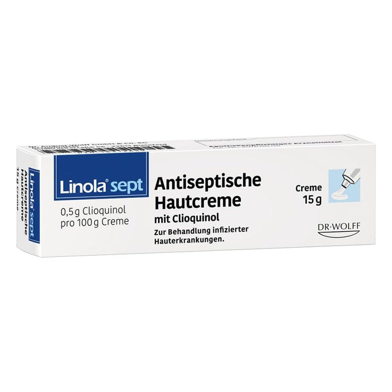 LINOLA sept antiseptic skin cream with clioquinol 15 g - NewNest Australia