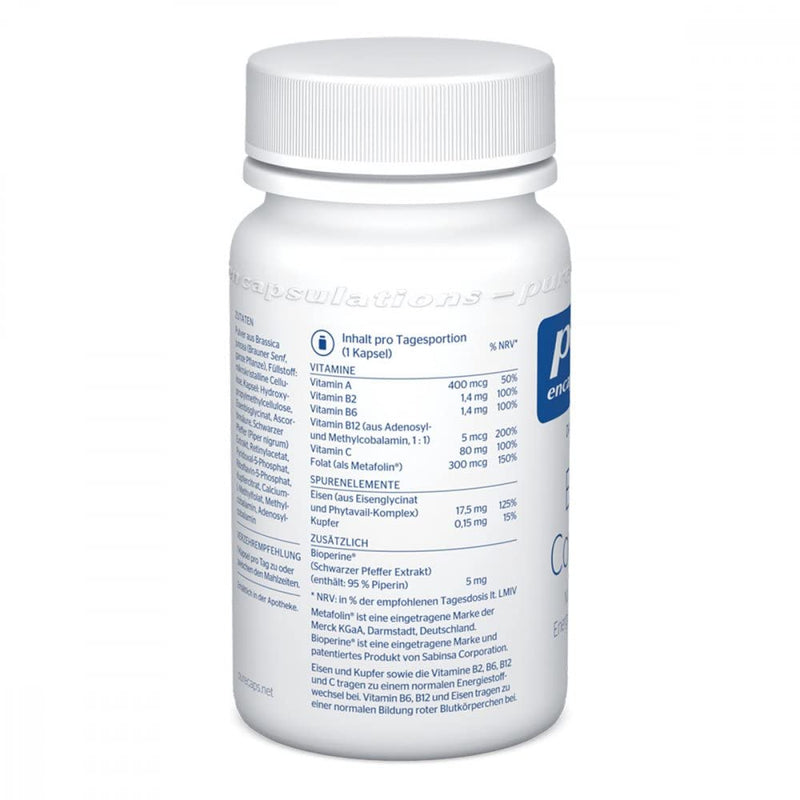 Pure Encapsulations Iron Complex 30 pcs capsules - NewNest Australia