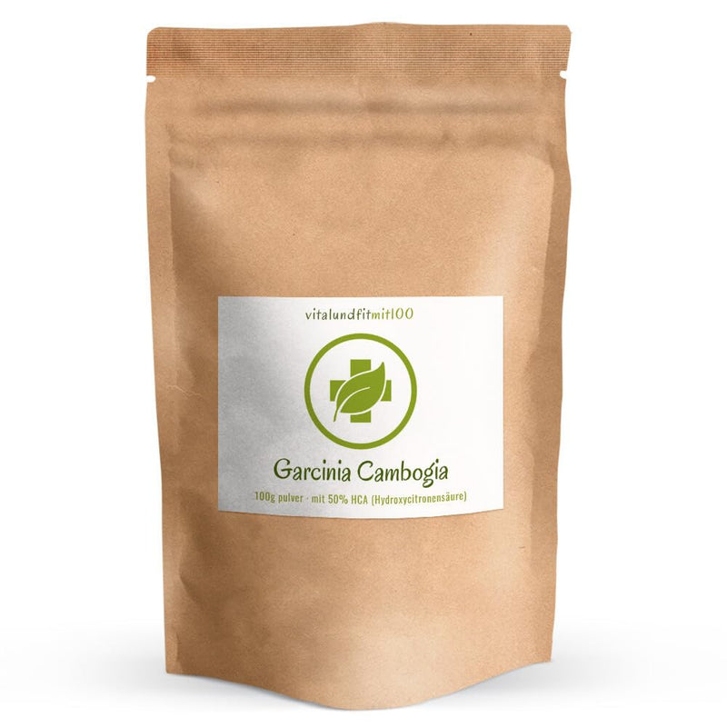 Garcinia Cambogia powder 100 g - rich in calcium, vitamin A, BC - high dosage, vegan, free of gluten, lactose, genetic engineering - no additives - NewNest Australia