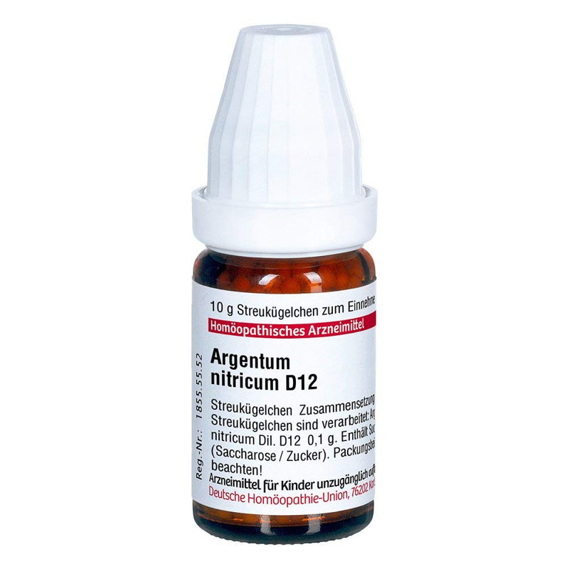 DHU Argentum nitricum D12 scattering beads, 10 g globules - NewNest Australia