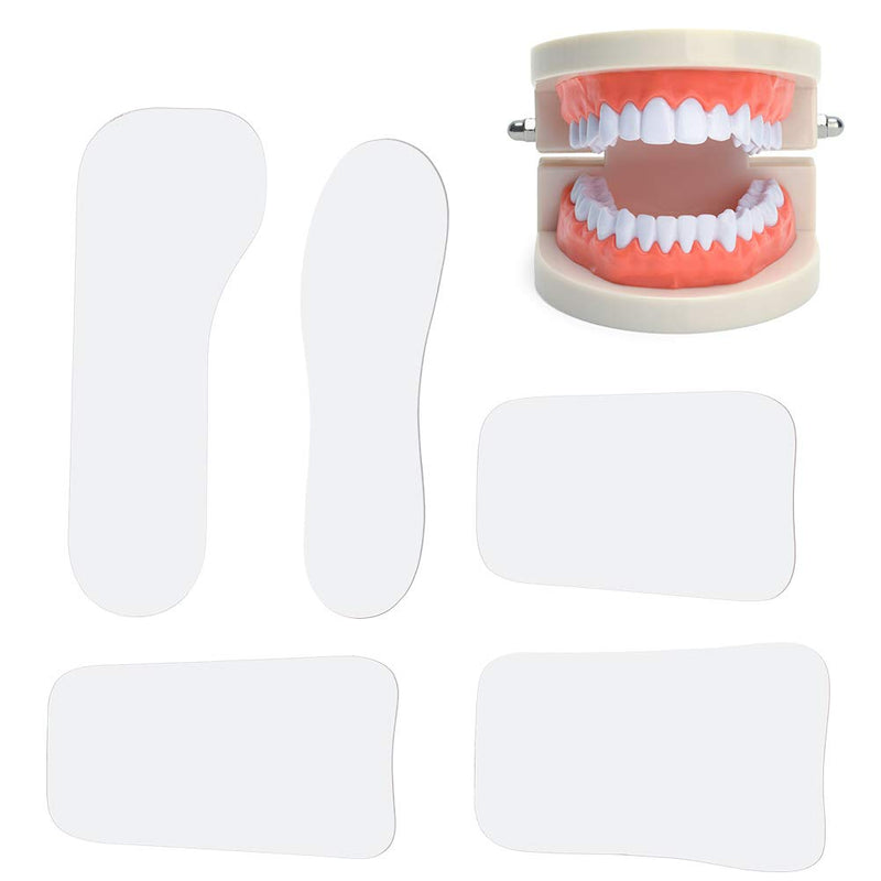 Dental Photography Mirror - Dental Orthodontic Intraoral Photographic Mirror, 2-sided Reflector Mirror, Mouth Speculum Inspection Mirror Stomatoscope, for Clinic Dentist, 5pcs - NewNest Australia