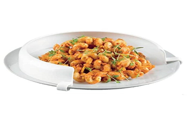 Manoy Performance Health Contoured Plates, Small, Melamine Plate for Users with Limited Motor Function & Homecraft Surround Incurve Plate, Dinning Aid Non Slip Plate Guard for Elderly - NewNest Australia