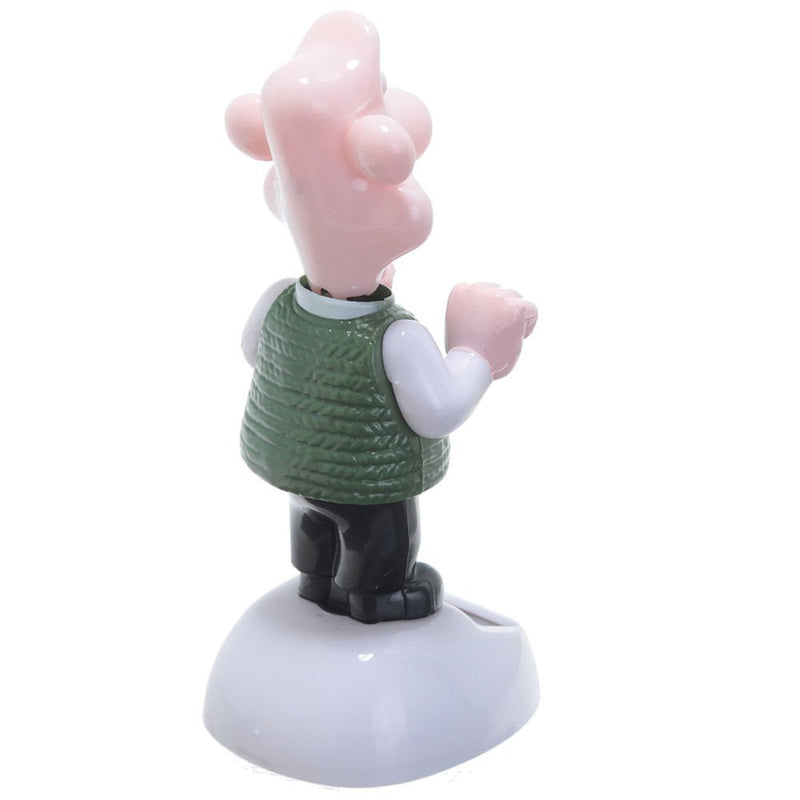 NewNest Australia - Puckator Wallace (Wallace & Gromit) Solar Powered Pal, Height 13cm Width 5.5cm Depth 6cm, Mixed 