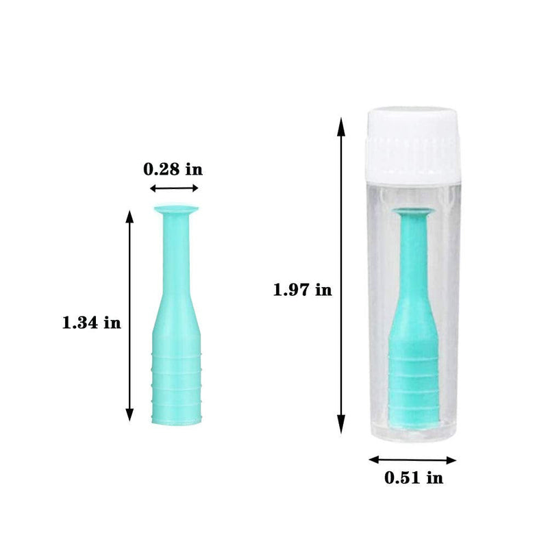 LeyJin 10 Pack Hard Contact Lens Remover & Insertion Tool,RGP Plunger for Hard Lenses(Green) - NewNest Australia