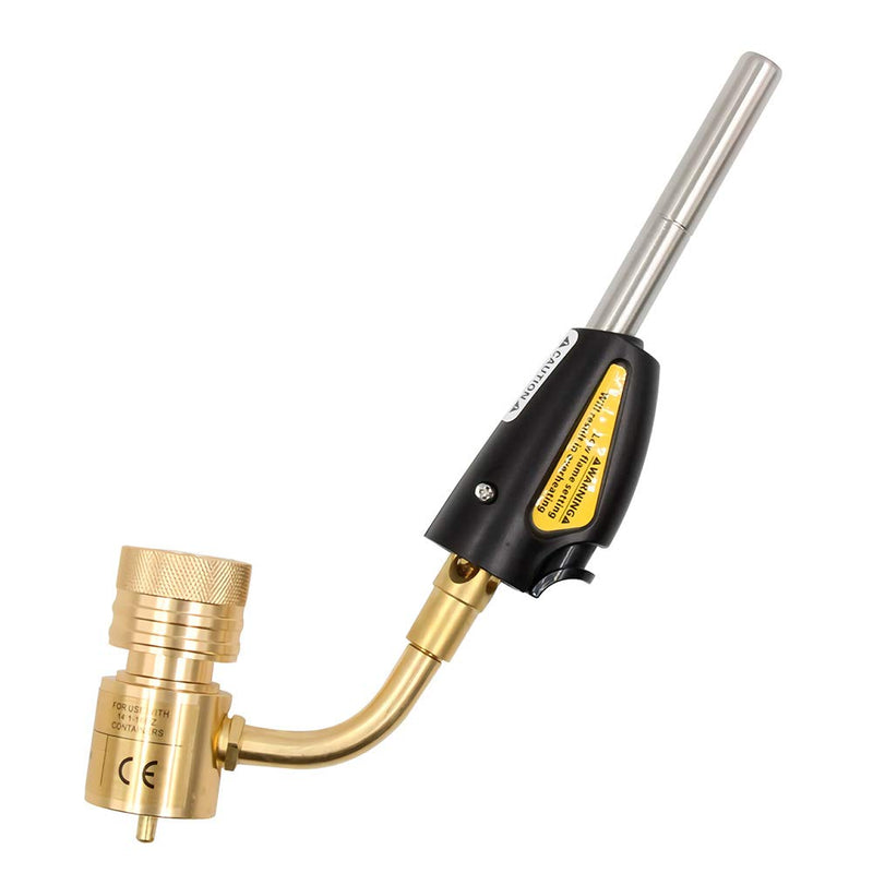QWORK Turbo Torch Tips, Torch Swirl, MAP-Pro/LP Gas, Self Lighting, Gas Self Ignition Turbo Torch Regulator Brazing Soldering Welding Plumbing Gun Self-Ignition Propane Soldering Torch - NewNest Australia