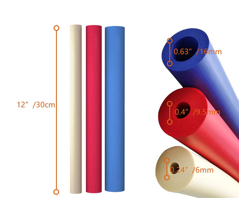 Foam Grip Tubing(6 Pack) - Ideal Grip Aid for Utensil - Cutlery Padding Grip Handle for Disabled and Elderly - NewNest Australia