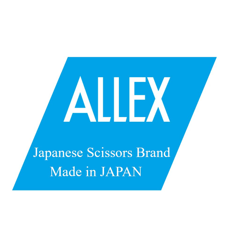 ALLEX Ostomy Scissors Curved Blunt Tips, Razor Japanese Stainless Steel Blade Precision Ostomy Wafer Cutting Tool, Colostomy Bag and Ileostomy Stoma Care Supplies, Blue, Made in Japan - NewNest Australia