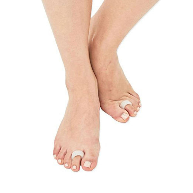 PEDIMEND™ Single Loop Hammer Toe Cushion (3PAIR) - Toe Straightener - Gel Toe Pad Helps to Support Hammer, Claw & Mallet Toes - One Size Fits Most - Unisex - Foot Care - NewNest Australia