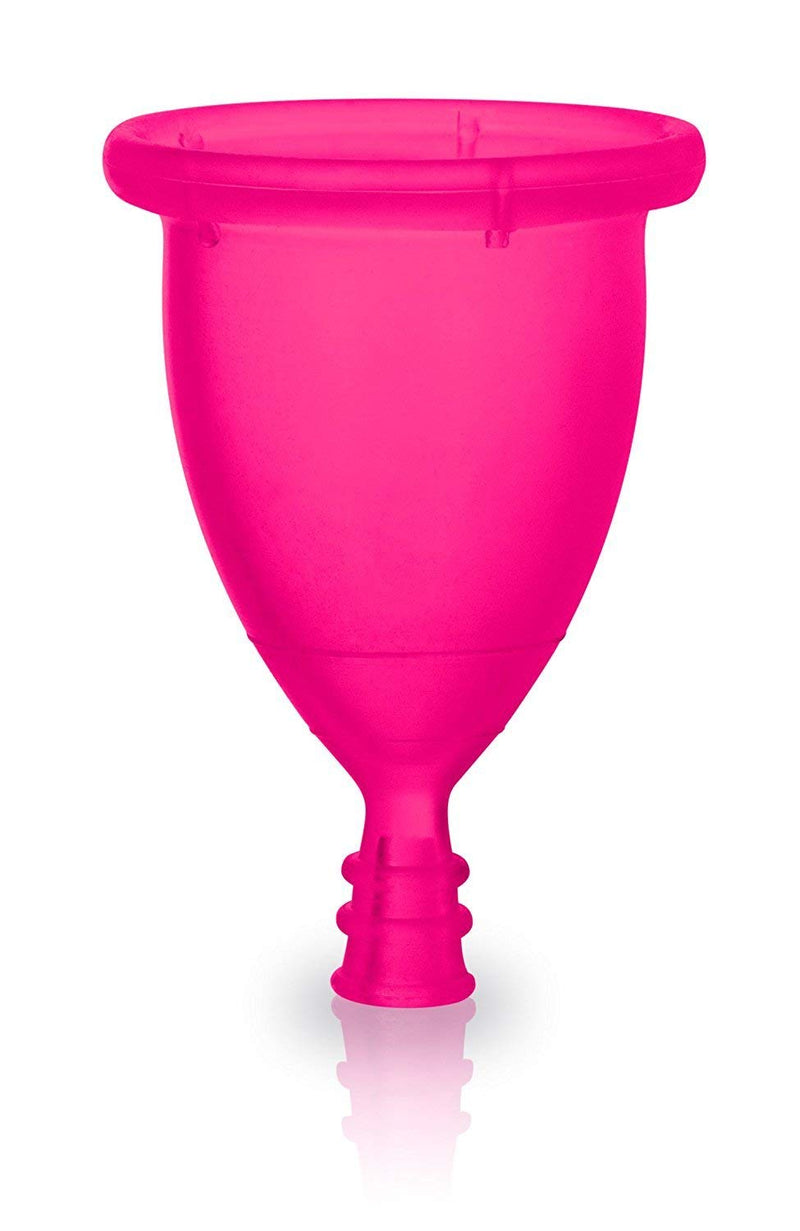 Menstrual Cup Kit Eva Cup Dulàc - 2 Soft Menstrual Cups Size S + L (Pink Medical Grade Silicone), Sterilizer Spray and Cotton Bag - Period Cup Eco-Friendly and Flexible - Eva Soft Cup, Made in Italy - NewNest Australia