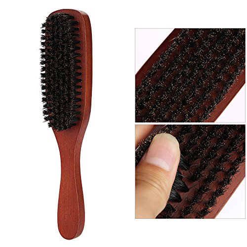 Beard Brush, Men Professional Facial Shaving Brush Mustache Cleaning Hairdresser Salon Appliance Tool - NewNest Australia