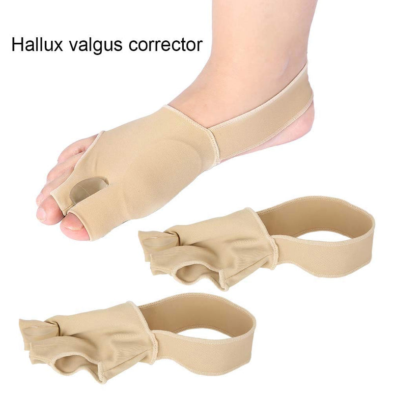 Bunion Straightener Protector Relief Sleeve w/Gel Bunion Stretchy Pads Cushioned Splint, Orthopedic Hallux Valgus Overlapping Corrector Bootie Guard Hammer Toe Pain Aid Surgery Treatment 2 Pc (L) L (Pack of 2) - NewNest Australia