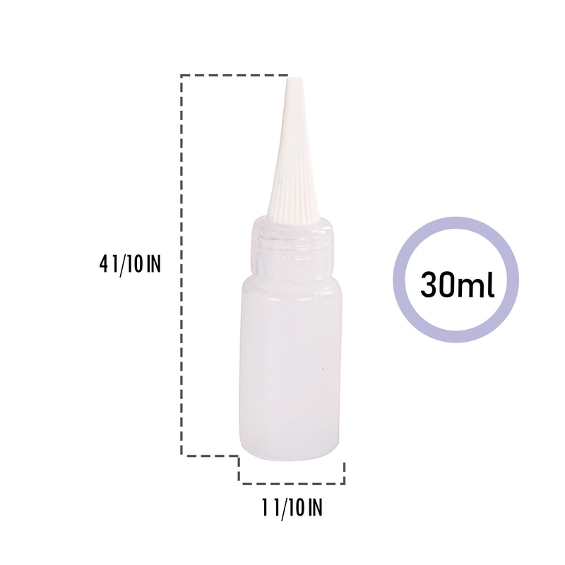 Falling in Art 1 oz. Needle Tip Squeeze Bottles with a Funnel, 6-Pack - NewNest Australia