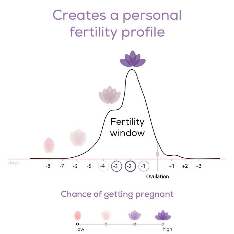 Pearl by Beurer Fertility Tracker, Fertility Monitor For Natural Family Planning, Track Your Cycle And Calculate Your Ovulation Up To 8 Fertile Days - NewNest Australia