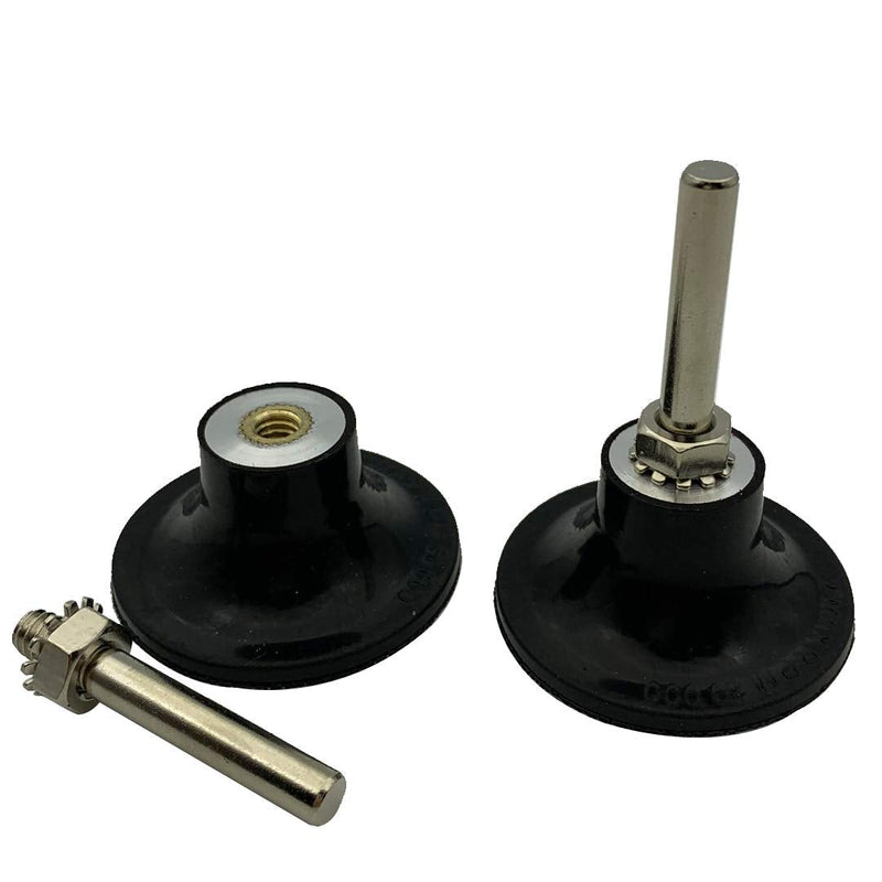 Banmo Abrasive Roloc Disc Pad Holder 2" 3" with 1/4 Shank Die Grinder Accessories 6pcs of 2" - NewNest Australia