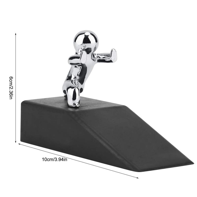 Door Stopper, Zinc Alloy Little and Man with Non-slip Rubber Bases Door Stop Safe Anti-collision Door Stopper Novelty Decorative - NewNest Australia