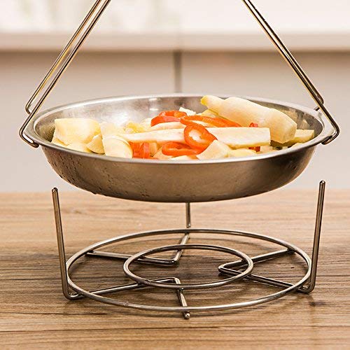 Steam Rack,Steaming Rack Stand,Steamer Basket,Heavy Duty Stainless Steel Metal Multi-Function by Meleg Otthon (5.9" Diameter X2.7 High) 5.9" Diameter X2.7"High - NewNest Australia