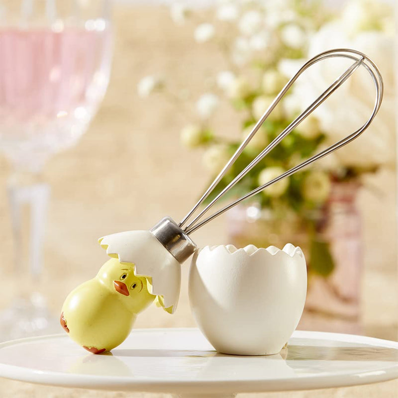 Kate Aspen Stainless-Steel Egg Whisk in Showcase Gift Box Baby Shower Favor - NewNest Australia