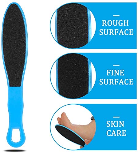 Professional Pedicure Kit Foot File Set,tainless Steel Foot Files for Hard Skin Remover, Foot Scrub Foot Scrubber Foot Care Gift Set - NewNest Australia