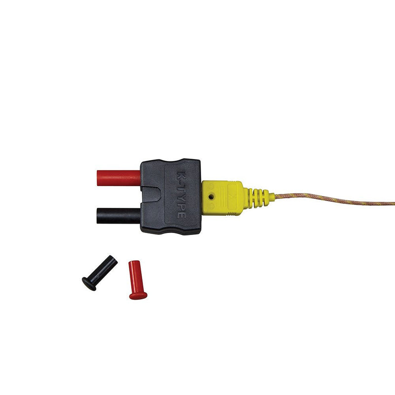 Klein Tools 69142 K Type Thermocouple, High Temperature Thermocouple Measures 32 to 896 Degrees, with Adapter K-Type High Temperature Thermocouple - NewNest Australia