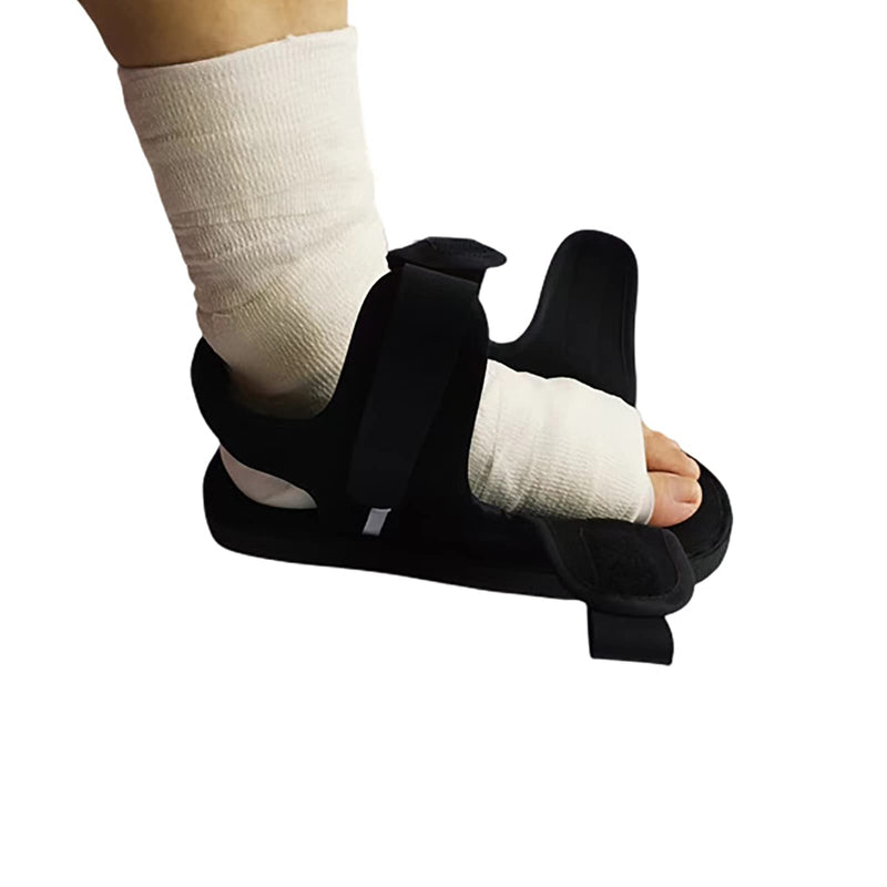 Cast Shoes Open Toe Post Op Shoes Fracture Foot Surgical Support Medical Walking Boot Surgery Recovery Plaster Shoes Foot Ankle Rehabilitation Shoes with Straps Surgery Recovery Pain Relief Shoes S - NewNest Australia