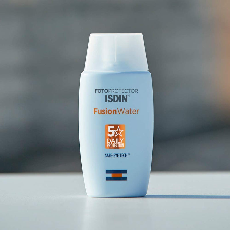 ISDIN Fusion Water SPF 50 50ml | Daily facial sun cream | Ultra-light texture - NewNest Australia