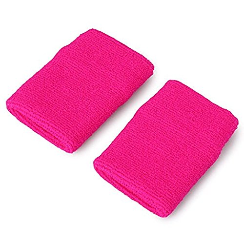 STONCEL 6/12/24Pairs Colorful Sports Wristbands Cotton Sweatband Wristbands Wrist Sweatbands Wrist Sweat Bands for Tennis,Sport, Basketball,Gymnastics,Golf,Running 12 - NewNest Australia